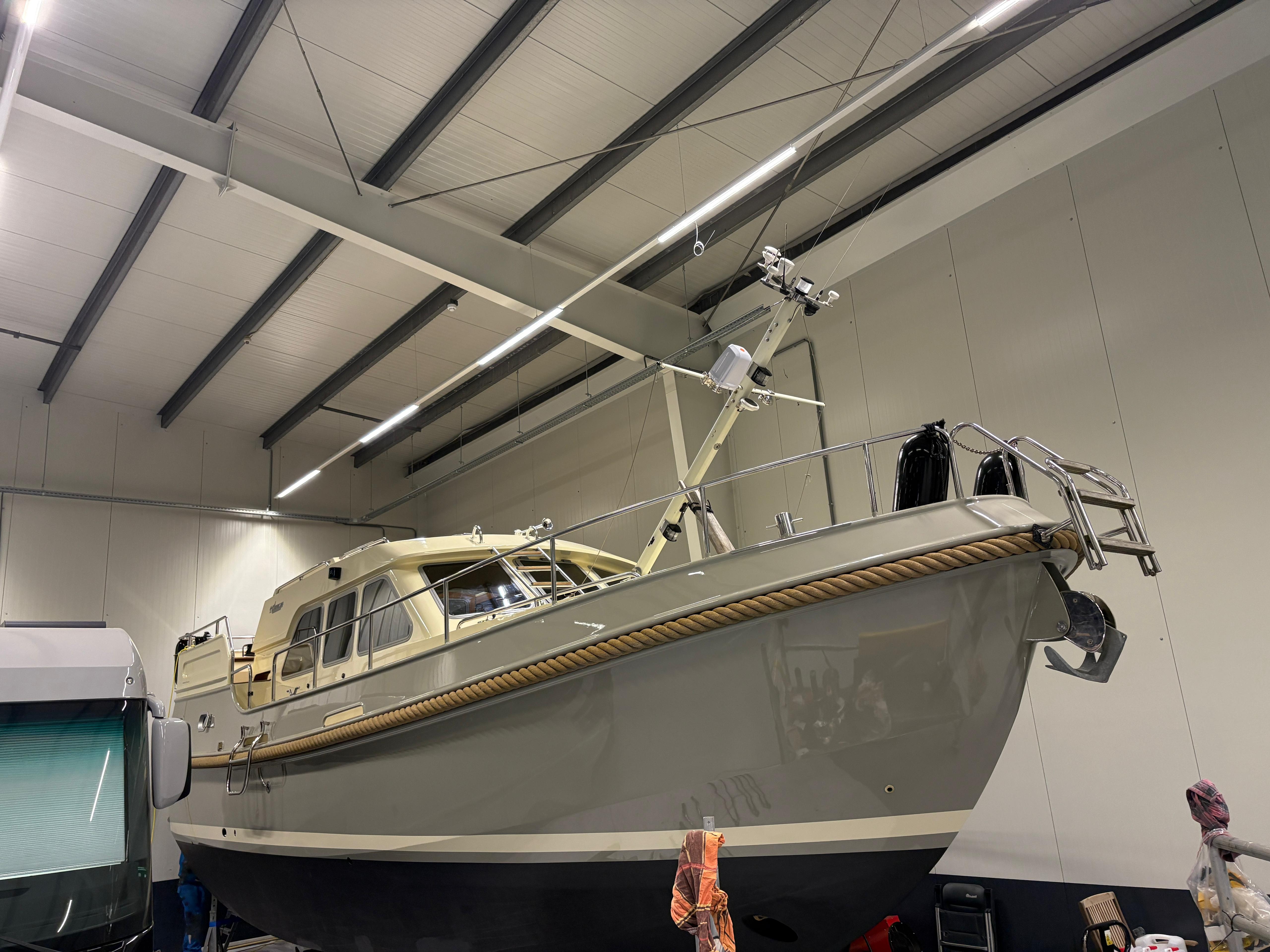 Scheepsramen uitgewisseld bij Linssen Grand Sturdy 35.0 AC