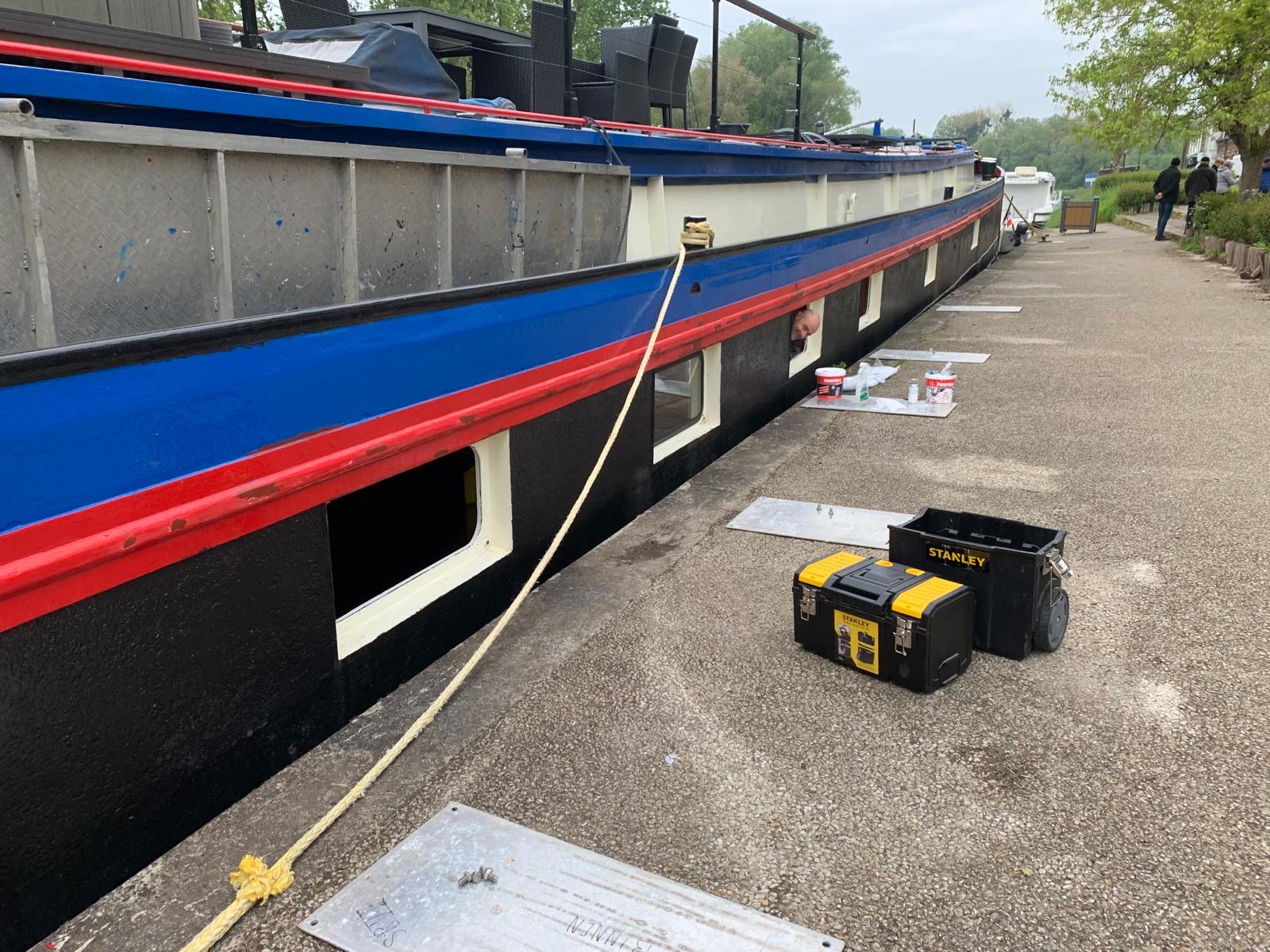 Dubbelglas scheepsramen voor hotel boot Peniche Serenity, Noord Frankrijk