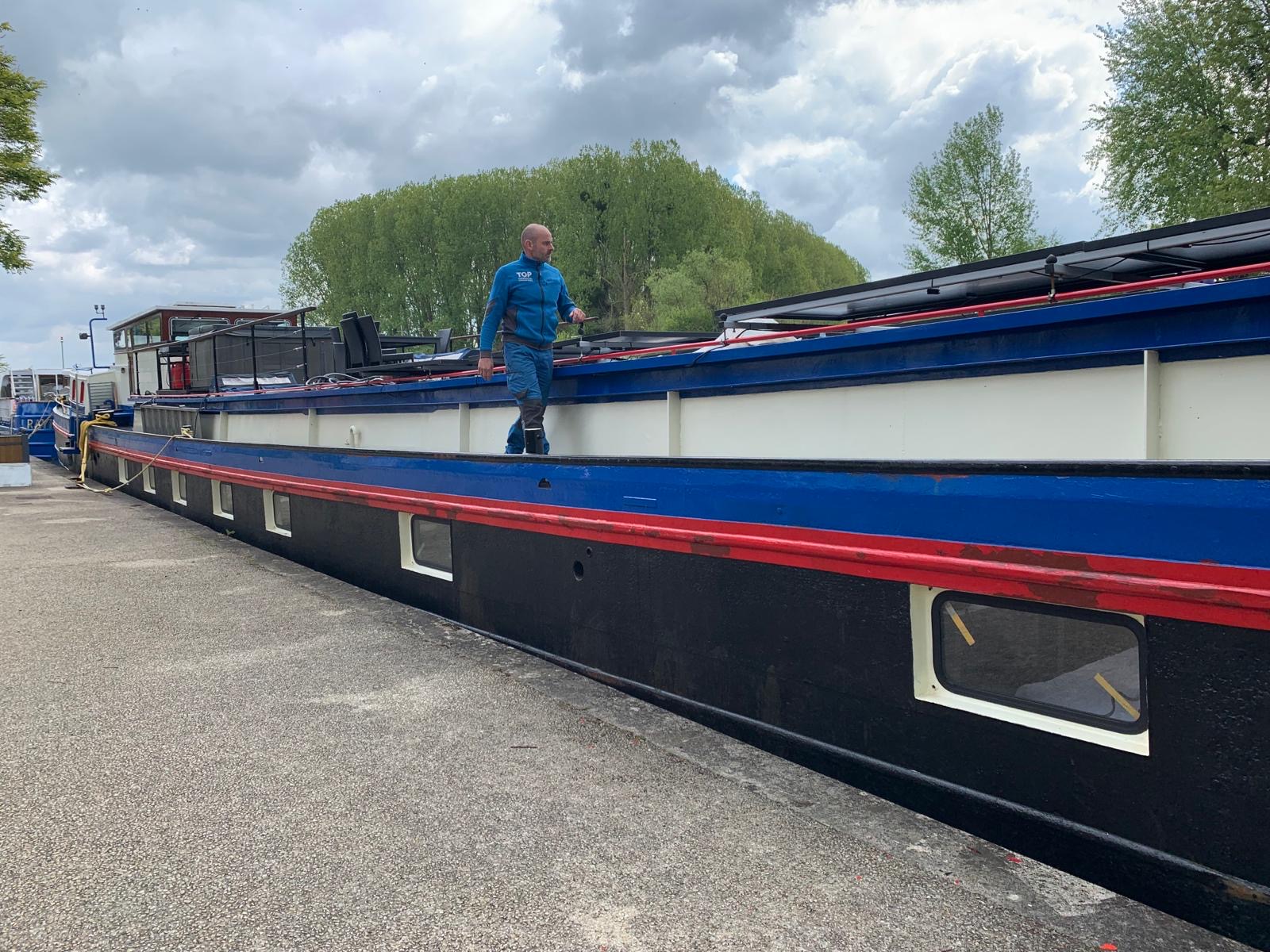 Dubbelglas scheepsramen voor hotel boot Peniche Serenity, Noord Frankrijk