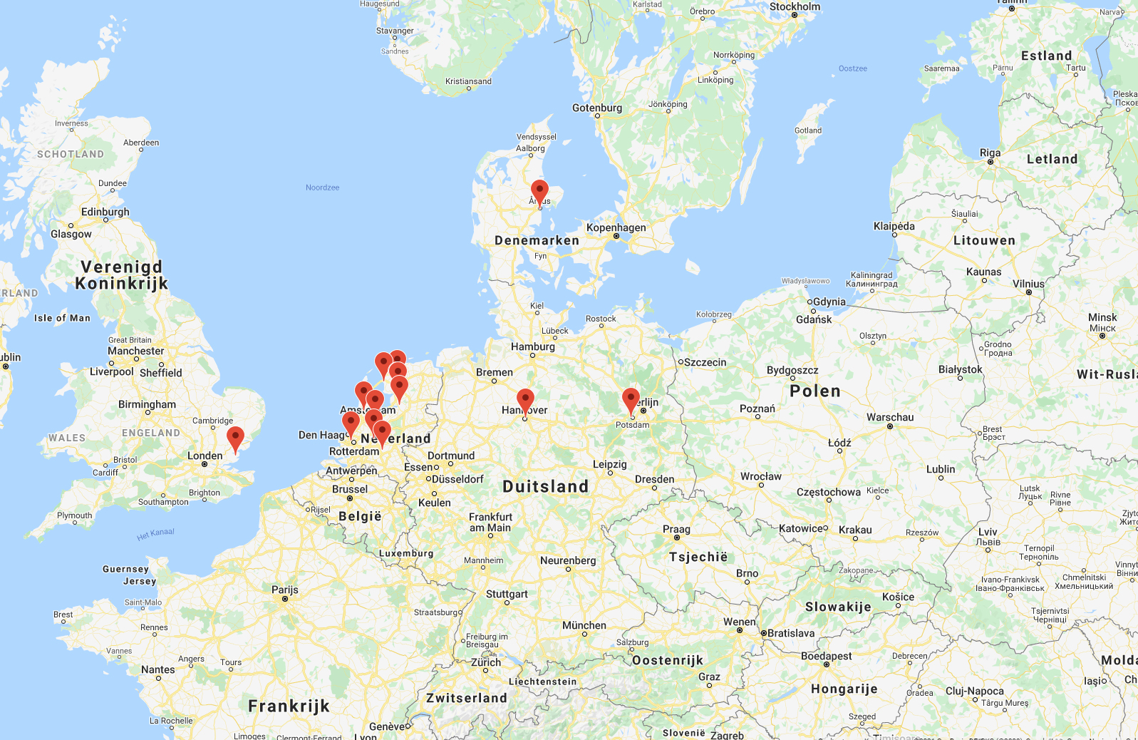 Uitgebreid dealernetwerk