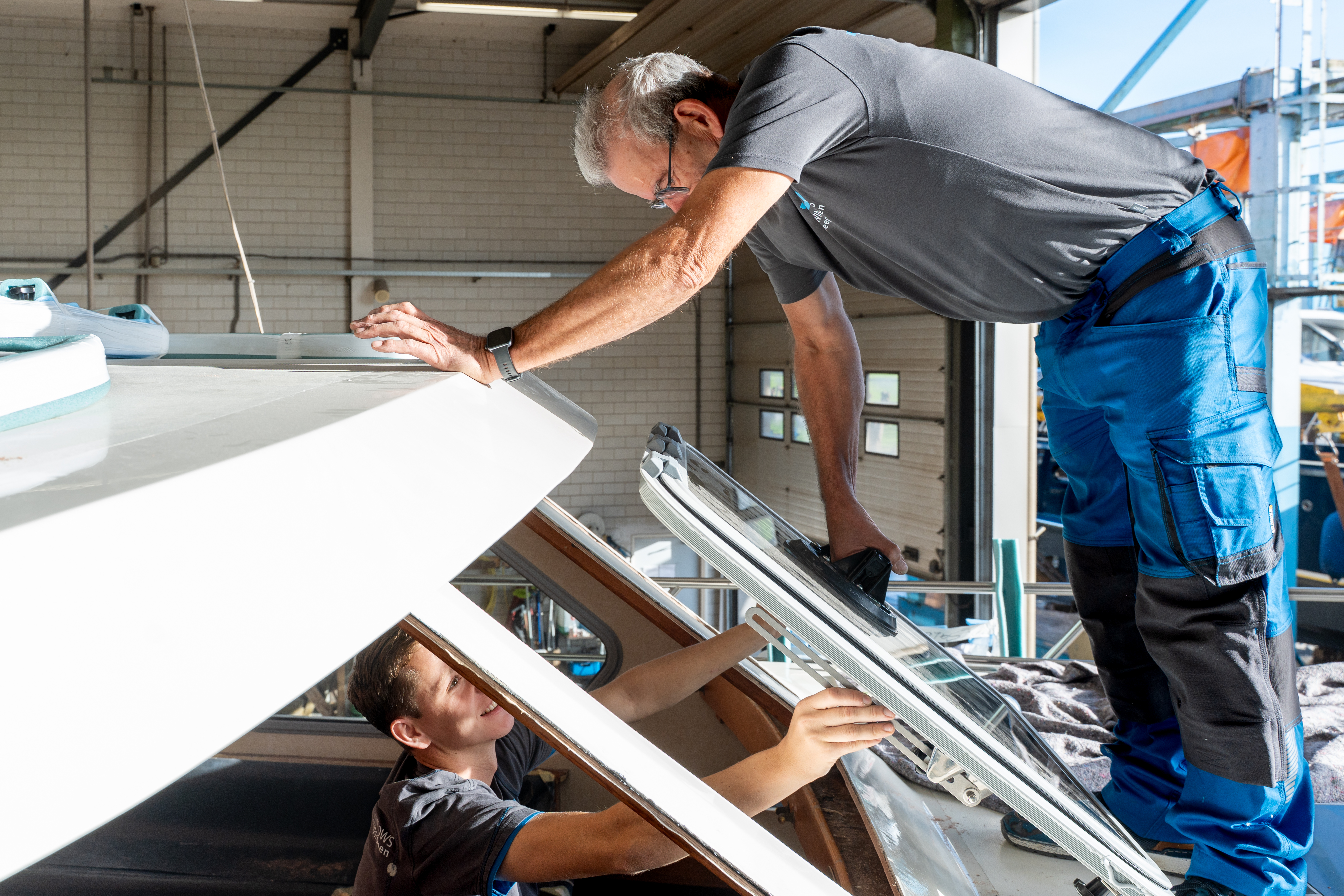 Stap 3: Montage van uw scheepsramen